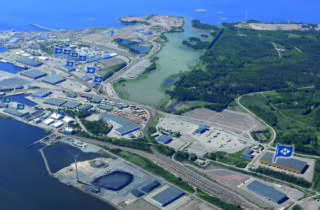 Customs bonded warehouses of Hacklin Hamiko situated in HaminaKotka harbor, Finland for storage of project cargo and packed raw materials