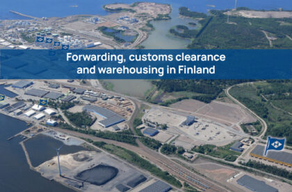 Forwarding, warehousing and customs clearance service in Finland